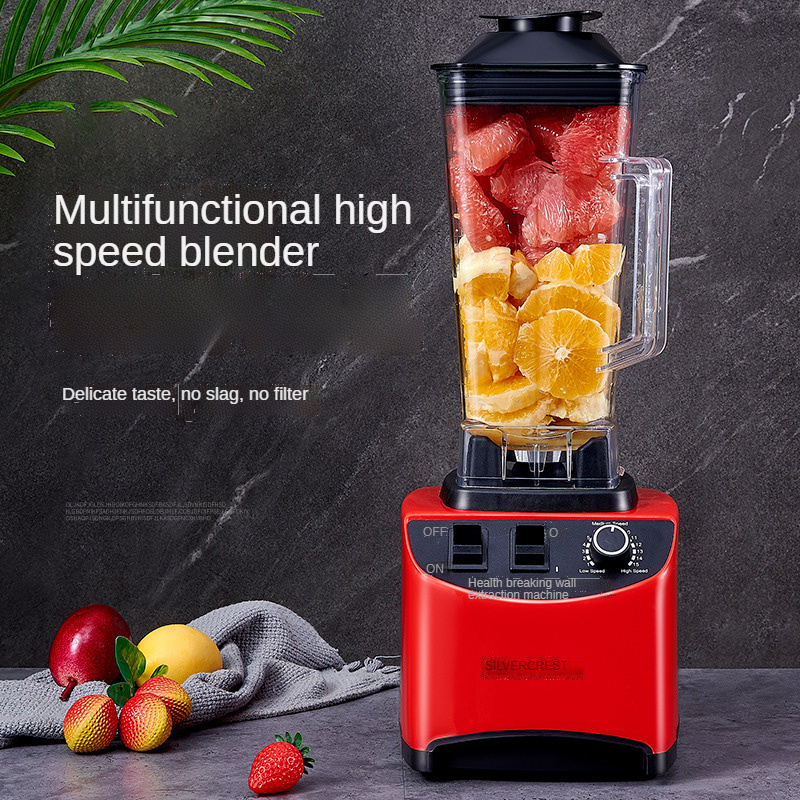 2.5L Commercial Portable Food Vegetable Juicer Electric 6 Blades Blender And Mixcer Wall Breaking Machine