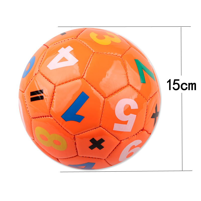 Factory wholesale price Customized Desain Logo PVC  Soccer Ball Mini Football Size 3/4/5 football ball for kids play