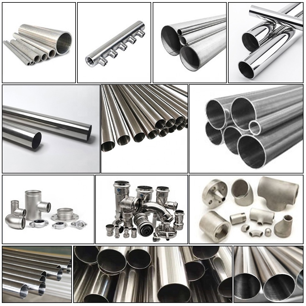 ss410 201 304 sus 409 Handrail Guardrail stainless steel oval pipe tubing for rury ze stali nierdzewnej