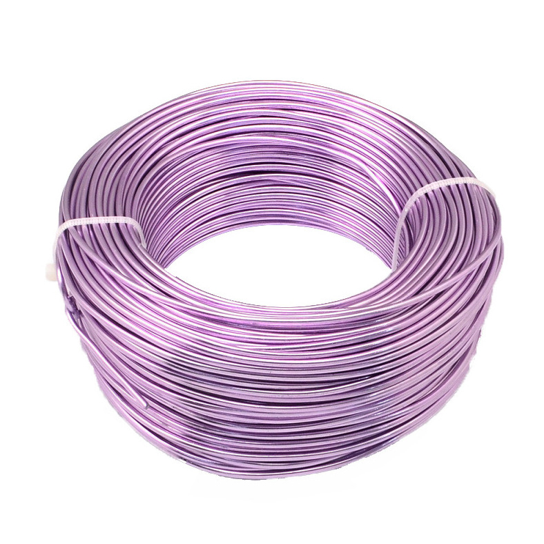 Aluminum Craft Wire Enameled Anodized Various Aluminum Bonsai Wire Craft Color Aluminum Soft DIY Jewelry Making Craft Wire