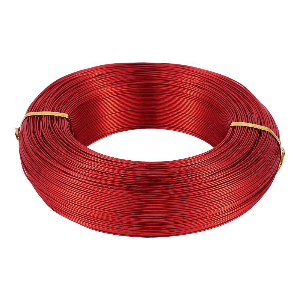 Factory 1.0 mm 5.0 mm Anodized Bonsai Aluminum Training Wire for Support Garden Plant Wire