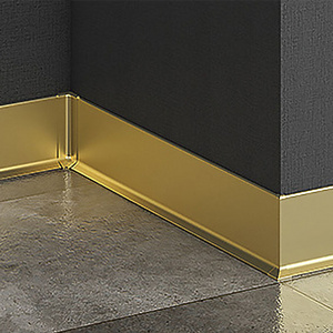 Custom 201/304 Grade Strip Ss Gold Mirror Stainless Steel Tile Trim