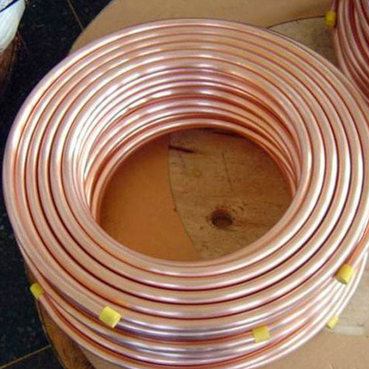 ac 1/4 5/8 3/8 1/2 7/8 Inch Refrigeration Pancake Coil Copper Pipe Air Conditioner Copper Tube