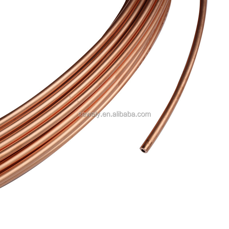 Air Condition Copper Pipe Flexible and Bendable Copper Tubes for Custom HVAC Installations