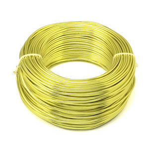 Aluminum Craft Wire Enameled Anodized Various Aluminum Bonsai Wire Craft Color Aluminum Soft DIY Jewelry Making Craft Wire