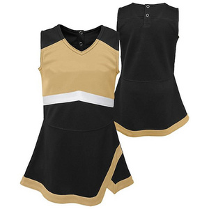 Top Sales Customized Two Color Design Youth Women New Brand Cheerleading Uniform For girls