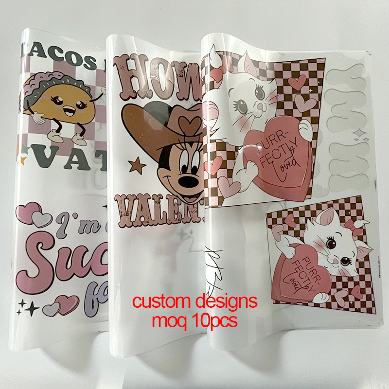 Custom Plastisol Heat Transfer Printing Iron On Transfer DTF Film Printing Ready To Press dtf Heat Transfer Designs For T-shirts