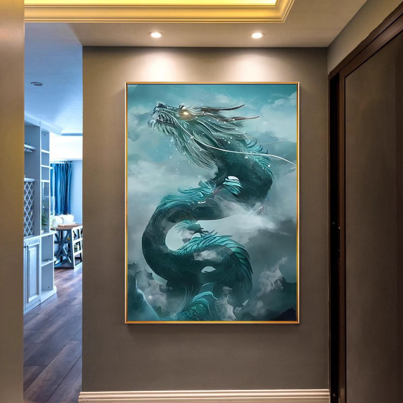 Factory outlet 5D diamond paintings Chinese Dragon Full of Diamonds Embroidery Handmade Diamond paintings