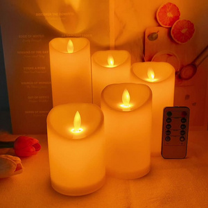 LED candle light swing simulation flameless LED candle wedding romantic confession birthday performance decoration