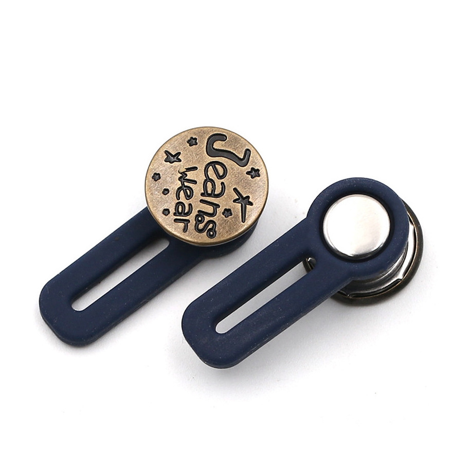 Jean Button Extender Waist Small Change Large Metal Button Extender      Pants Change Waist Adjustment Button Extenders