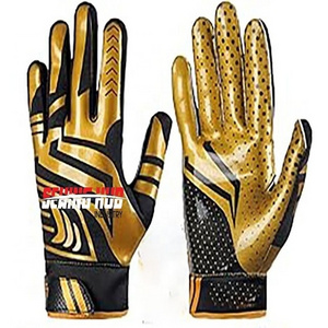 Low MOQ Football Gloves Training Soccer Sports Best Football receiver Gloves for unisex men wear for sports wear