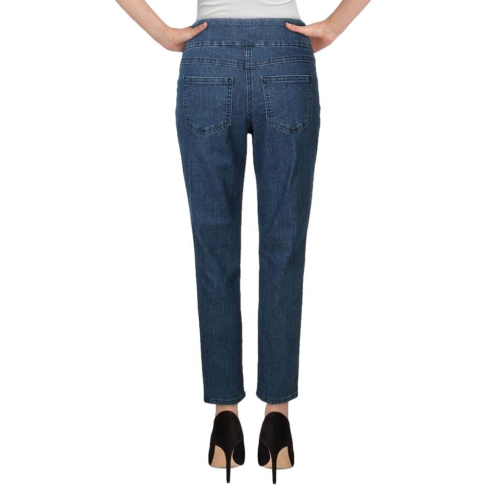 Trendy Breathable Women Denim Skinny Leggings Pants High Waist Stretch Jeans Pencil From Pakistan