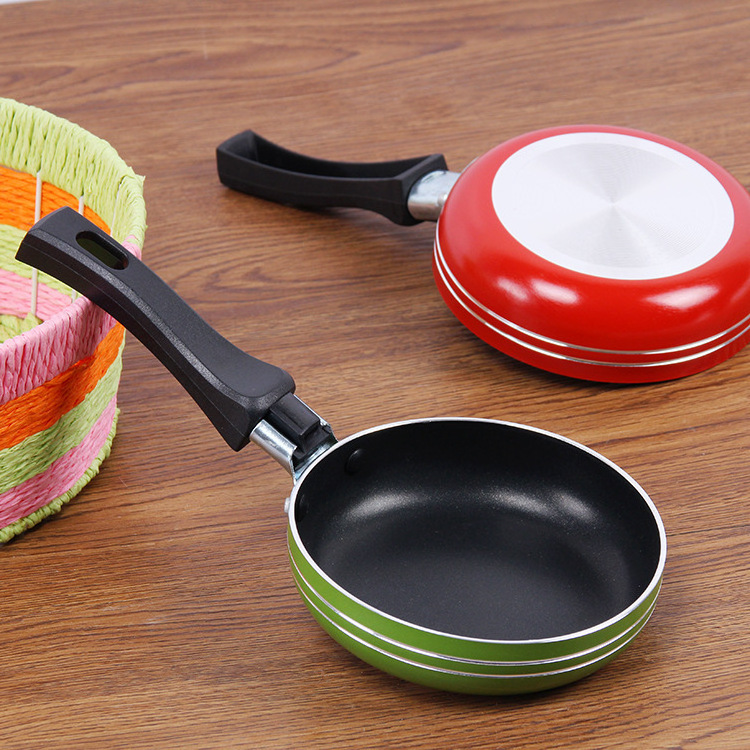 UP-Top Selling Stainless Steel Pan Steak Eggs Removable Handles Happy Call Double Sided Frying Pan