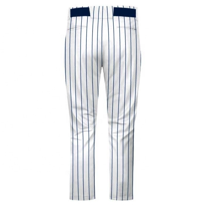 OEM Pinstripe Men Baseball Pant Baseball Uniform with Own Logo and Design Softball Uniform Baseball Wear reflective logos