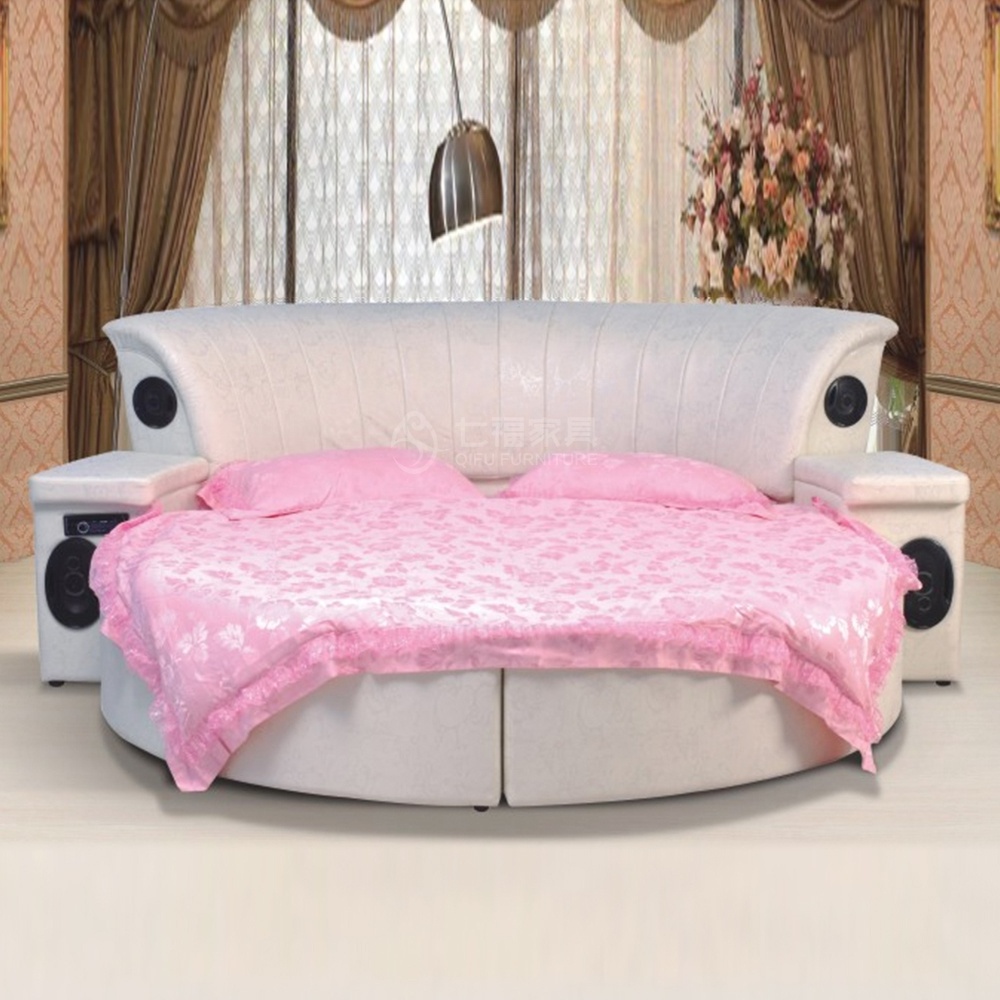 Theme Hotel Fun Room 2020 Hotsale Kingsize Round Bed