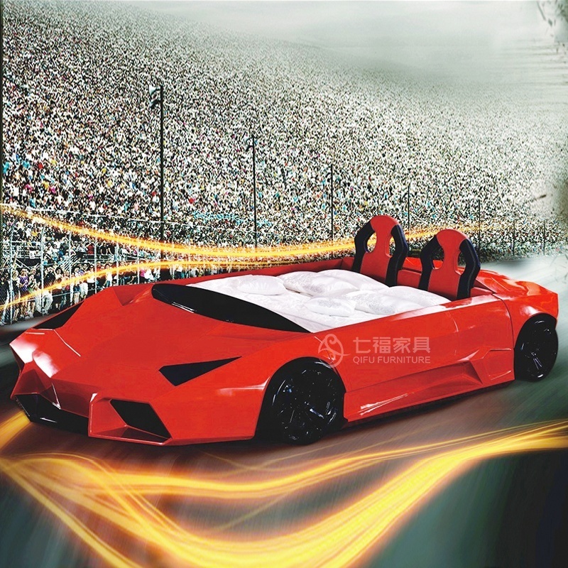 Wholesale Speed and Passion Theme Room Lamborghini Car Bed