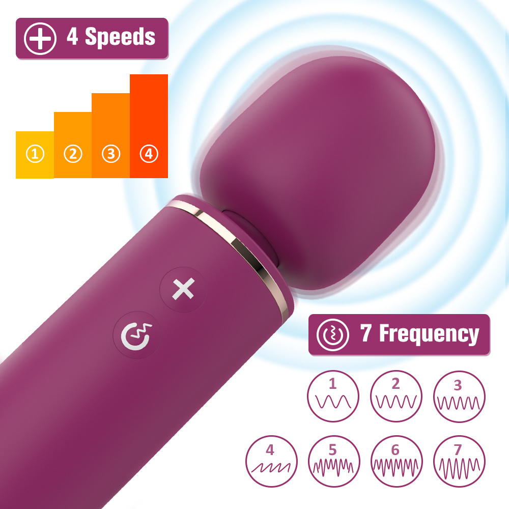 S-HANDE Walle mini personal wand massager vibration foot neck leg body Vibrator Electric fitness Massager wand massager