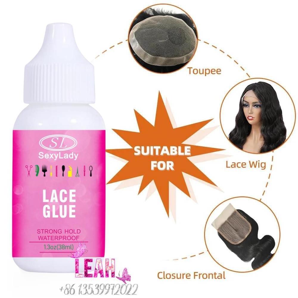 Super Hold Invisible Hair Bonding Glue Front Wig and Poly Hairpieces Waterproof Lace Glue