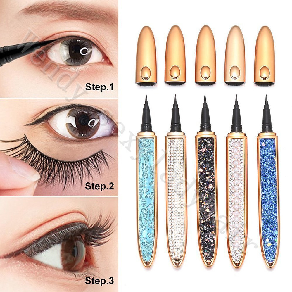 WD3 Wholesale Private Label Magic Adhesive Eyeliner Pencil Waterproof Eyeliner Mink Eyelash Glue pen