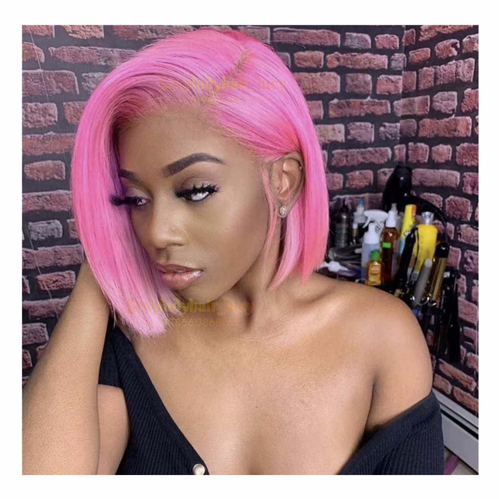 hd lace frontal wig,natural best human hair wig for black women, pre pluck human hair lace front wig vendor