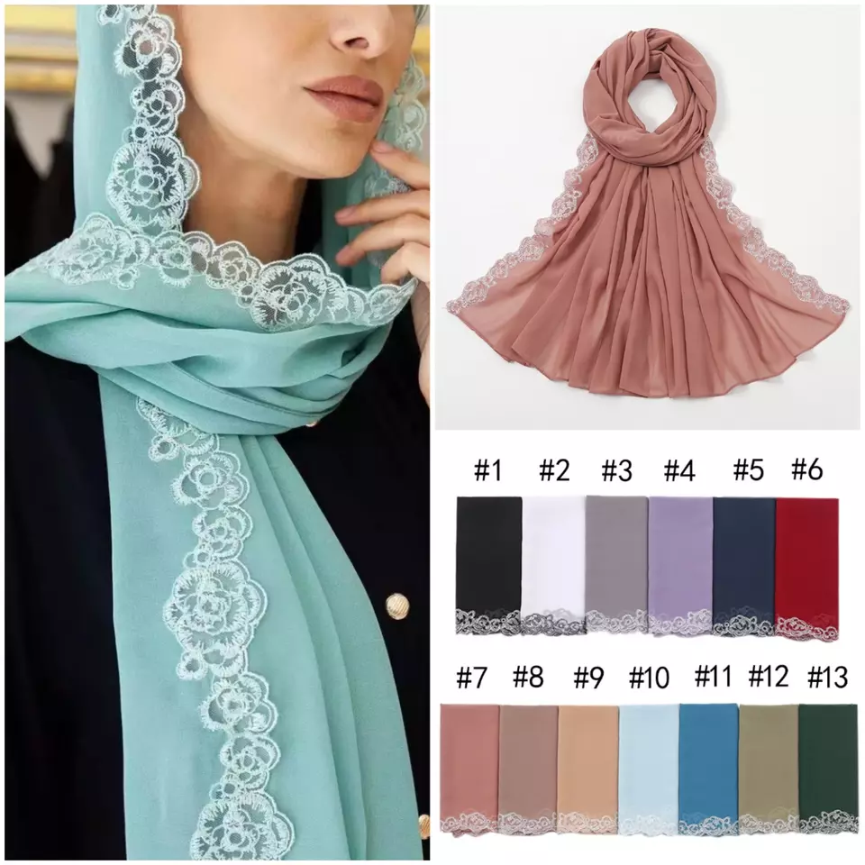 fashion scarf malaysia arab hijab 100 cotton niqab muslim women voile shawl foulard square hijab