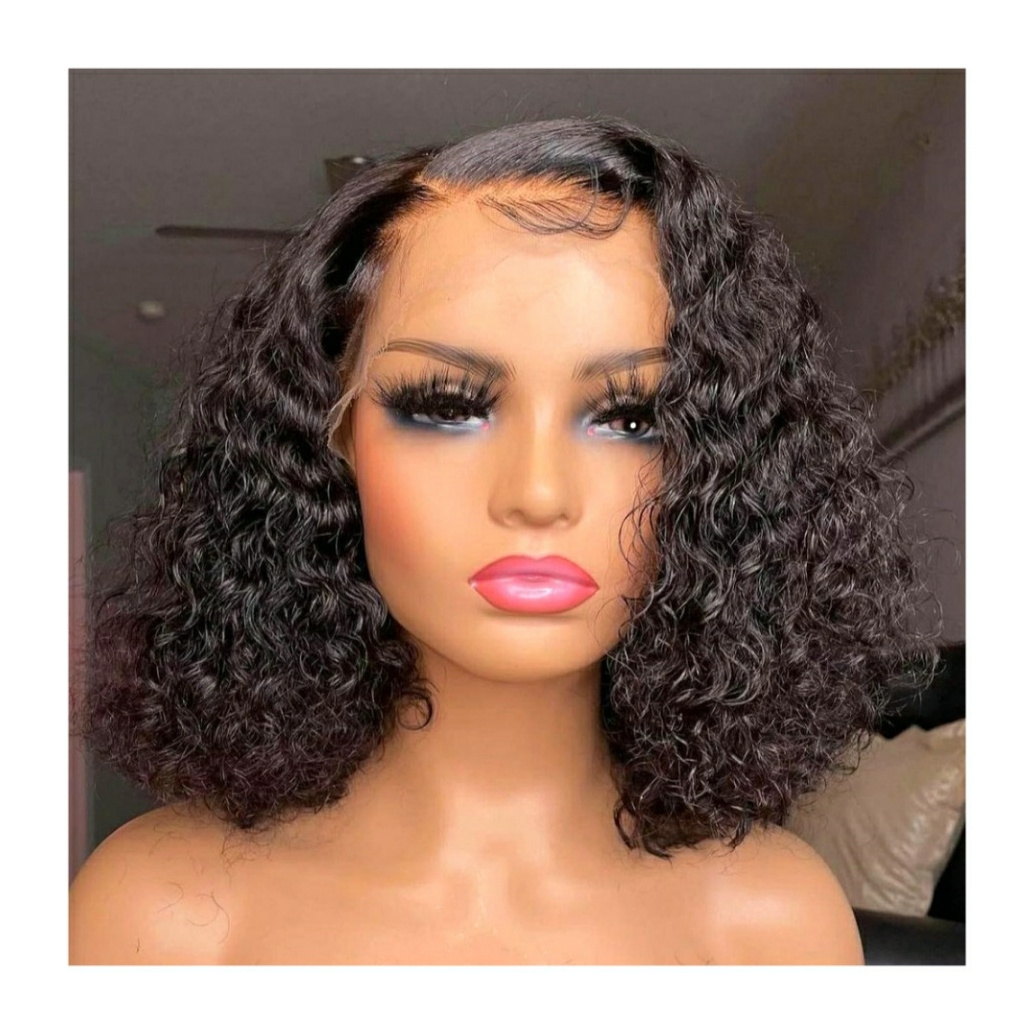 hot sale raw hair frontal bob wigs best Hd Lace Front Wigs 360 full lace human hair wigs