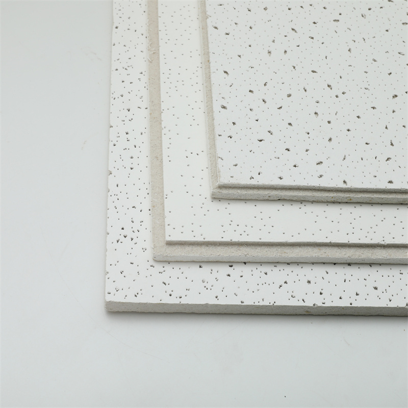 Mineral Fiber 600 x 600 acoustic mineral fiber ceiling tiles white restaurant ceiling acoustic panels