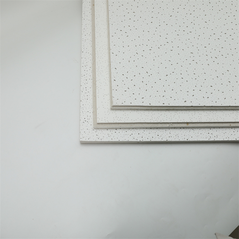 Mineral Fiber 600 x 600 acoustic mineral fiber ceiling tiles white restaurant ceiling acoustic panels