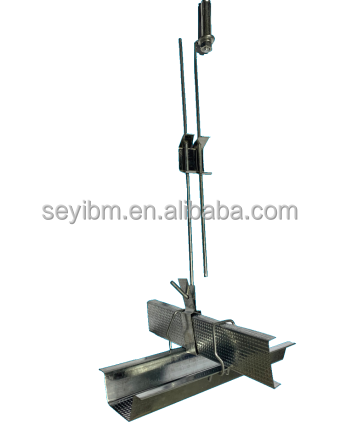 Suspended Accessories Adjustable Spring Clip Hanger rod Used For Steel Ceiling T Grid