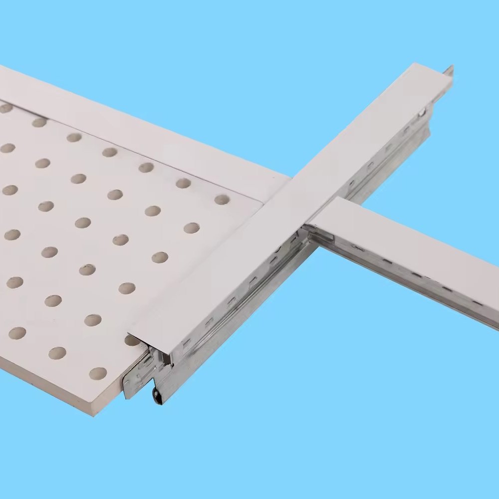 Chinese factory direct sale suspended metal ceiling T grid aluminum ceiling tiles for suspended ceiling system