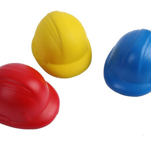 PU safety helmet stress ball,helmet anti stress toy