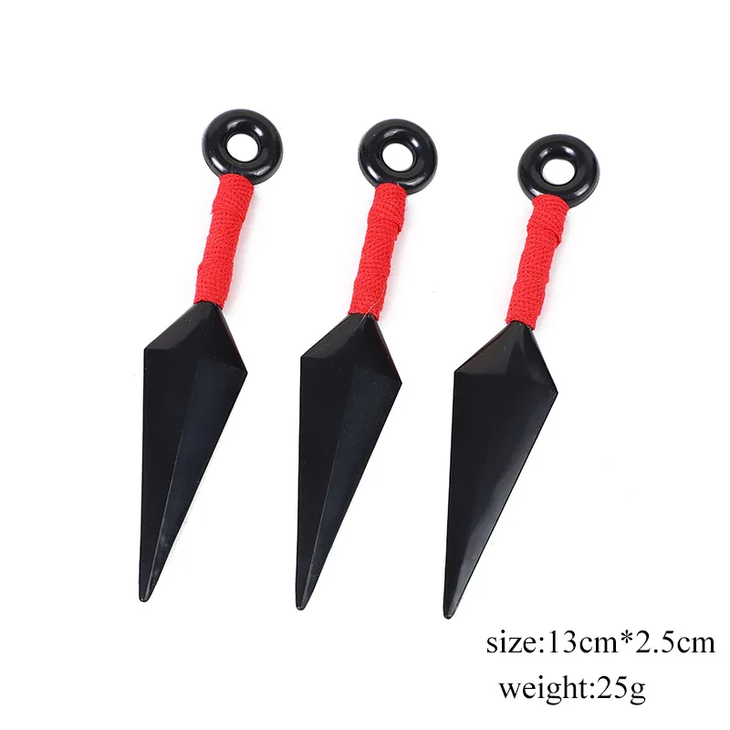 Anime Uzumaki Coverage Weapon Props Plastic Four Cornered Dart Shuriken Kunai Cosplay Toys