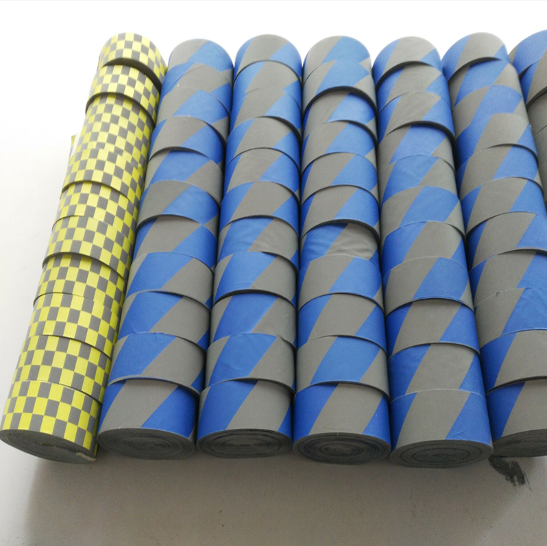 4 inches squares silver white blue printing checkerboard checked warning reflective check fabric tape material for safety vest