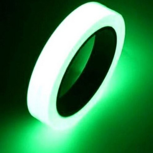 10 m photoluminescent self-adhesive pvc vinyl glow in the dark luminous adhesive warning signage decorative sticky tape sticker