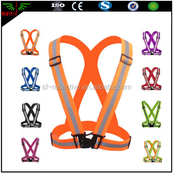 custom hi vis class 2 dri-fit new road safety product high visible black reflective mesh safety vest belts jacket with pockets