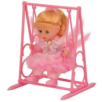 swing vinyl baby dolls for 3 year olds,Swing pink angel doll, daughter, the best gift