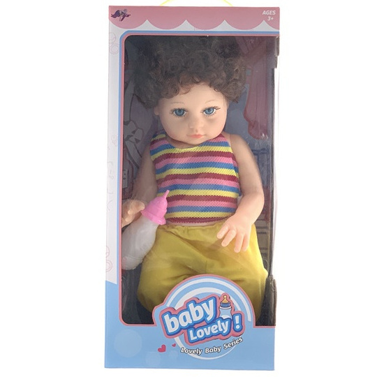 Big Eyes Lovely Baby Doll Toys Realistic Lifelike Newborn Girl Doll Reborn 18inch Soft Silicone Reborn Dolls 46CM