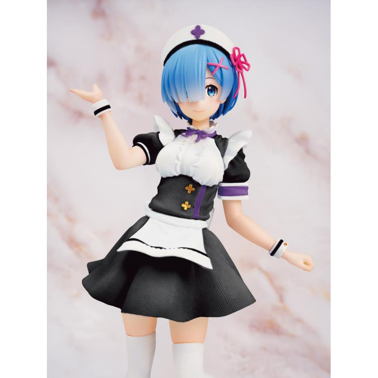 customized  PVC Resin toys Action & toy maid outfit Cat ear Re Life in a different world from zero anime