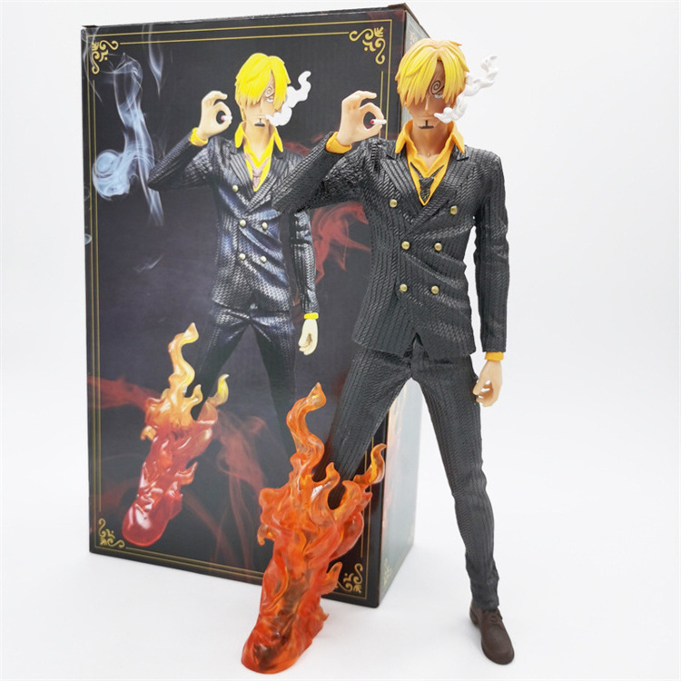 customized  33cm Fantasy Sanji Resin Crafts One Pieces Model Toy Anime Action Figure