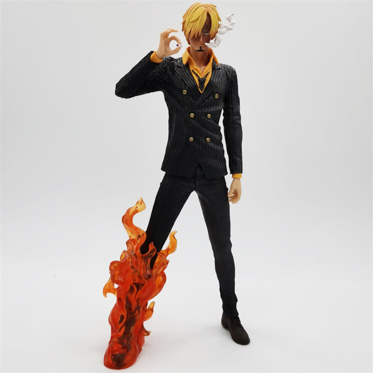 customized  33cm Fantasy Sanji Resin Crafts One Pieces Model Toy Anime Action Figure