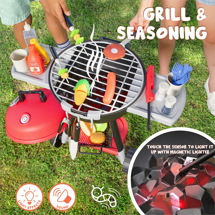 customized   Bbq Grill Outdoor Garden Charcoal Barbecue Grills Portable Foldable Burger Small Bbq Helmet Shaped Bbq Grill