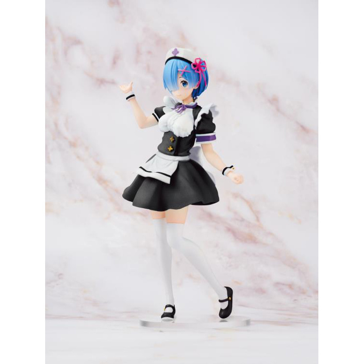 customized  PVC Resin toys Action & toy maid outfit Cat ear Re Life in a different world from zero anime