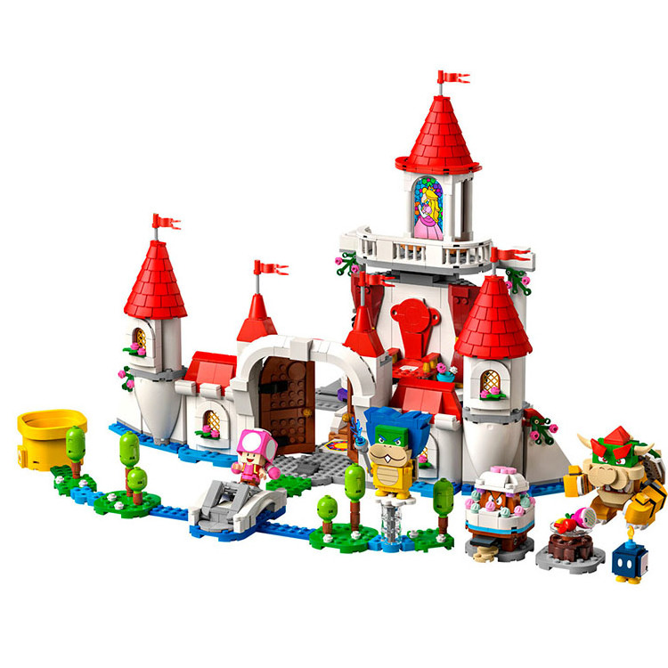 customized   Princess Beauty Castle 6 in 1 Building Blocks Girls Bricks Toys Palace Model Kids Educational Gift