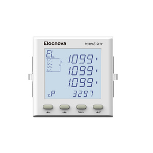 PD194Z-9HY 96*96mm 3 phase ac digital lcd panel mounted power quality and energy analyzer