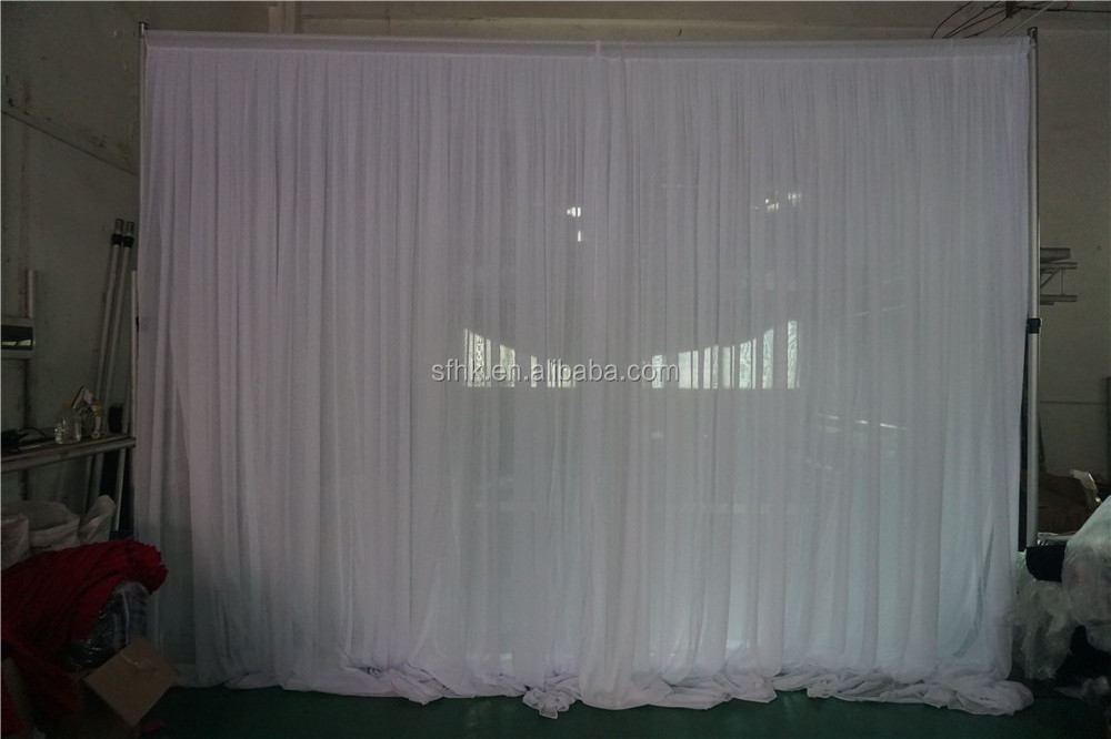 triple pipe and drape backdrop stand/pipe and drape used wedding/decorations for events party supplies