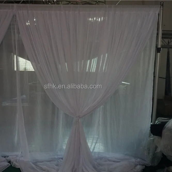 triple pipe and drape backdrop stand/pipe and drape used wedding/decorations for events party supplies