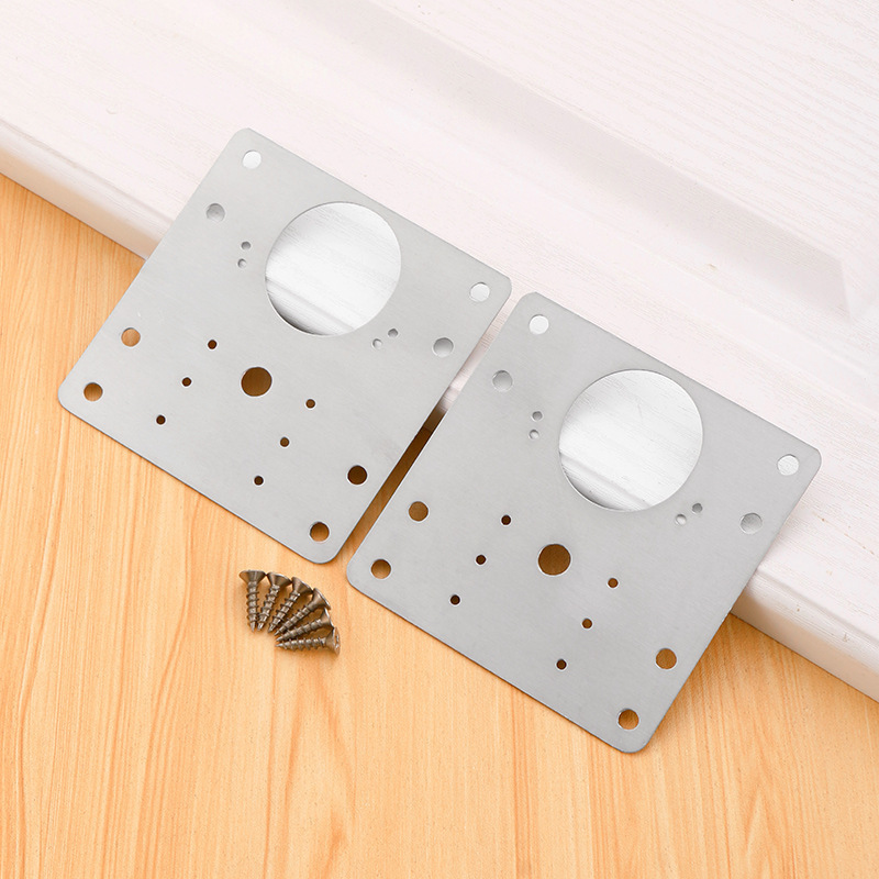 Arm Door Furniture Drawer Window Rust Hinge Repair Plate Stainless Steel Cabinet Hinge Repair Plate Iron Plates Repair Hinges