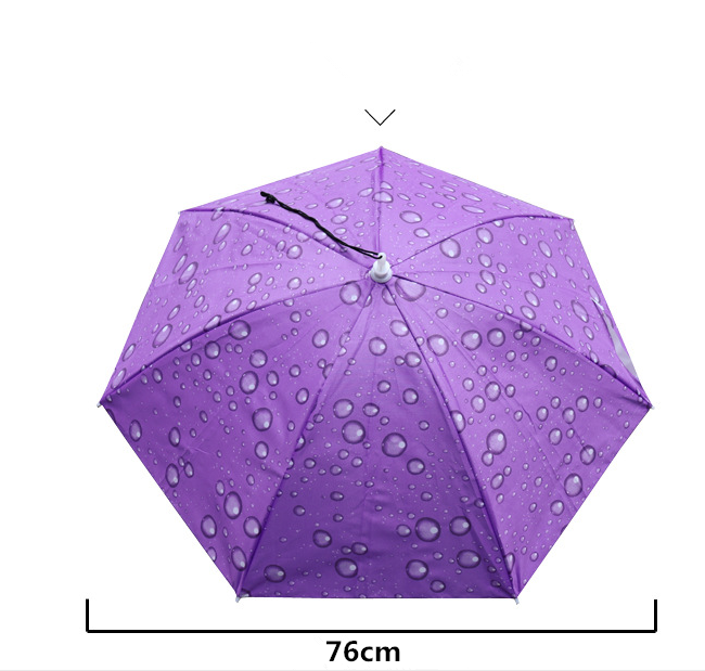 Promotional Custom  Logo Printed Umbrella Hat