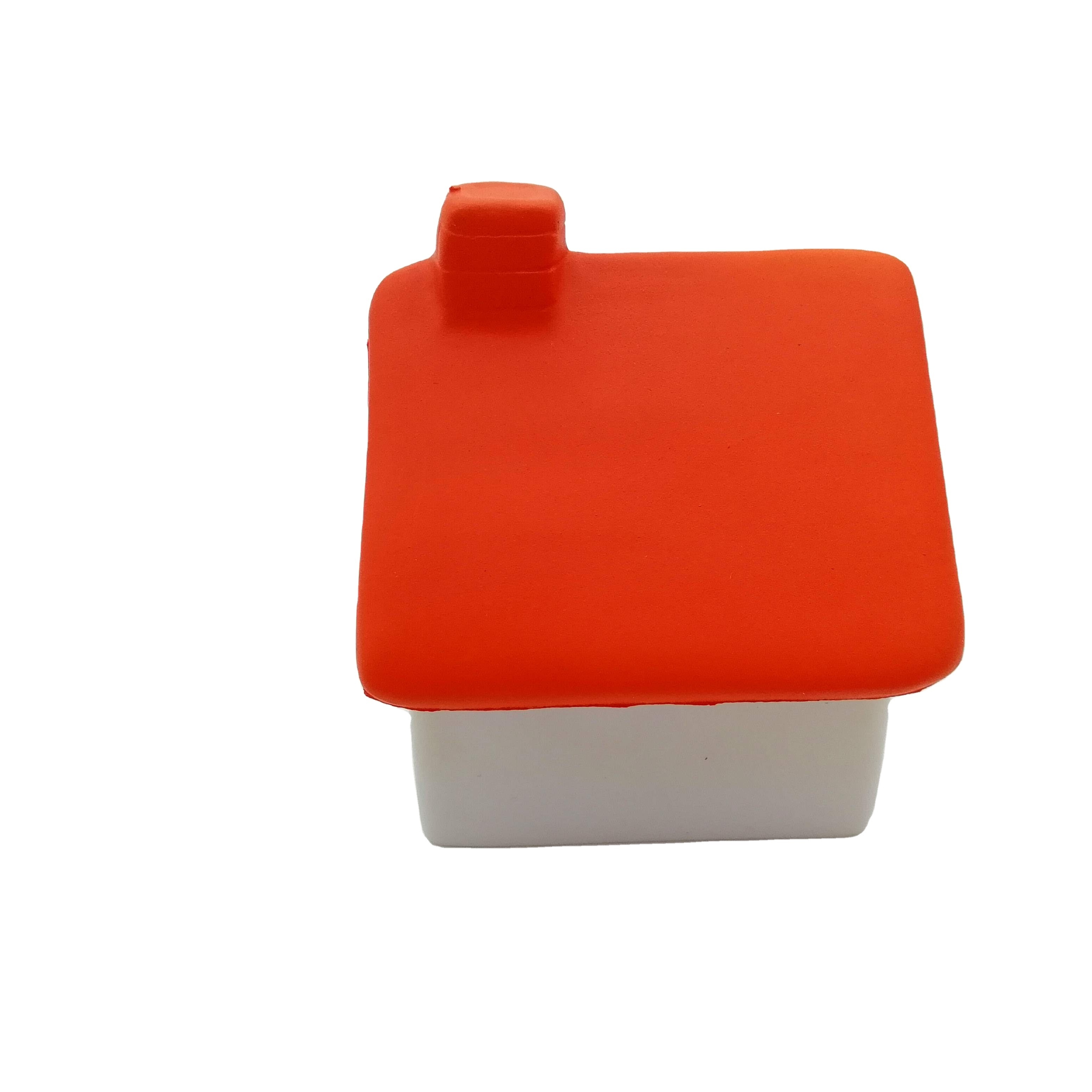 Custom Logo BSCI Factory PU Foam House Shape Stress Reliever House Stress Ball With EN71 TEST