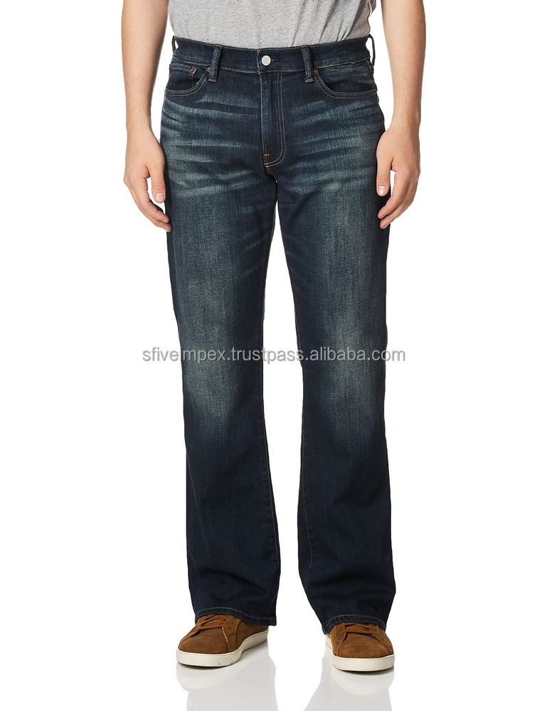 Custom Classic Denim Pants High Quality Casual Jeans Men's Solid Jeans Skinny Jeans